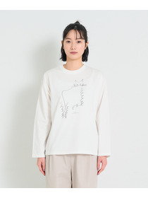 【congés payés】ichiro yamaguchi.長袖Tシャツ 詳細画像 ホワイト 4