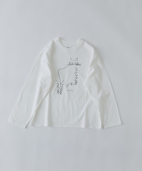 ichiro yamaguchi.長袖Tシャツ 詳細画像 ホワイト 1