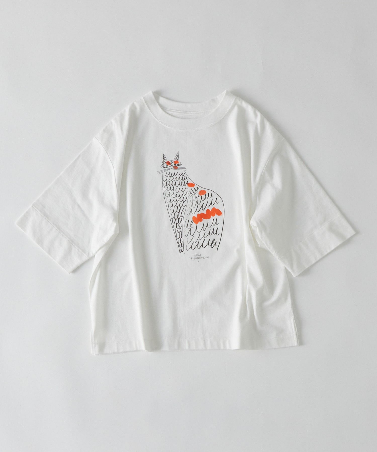 【congés payés】ichiro yamaguchi.半袖Tシャツ 詳細画像 ホワイト 1