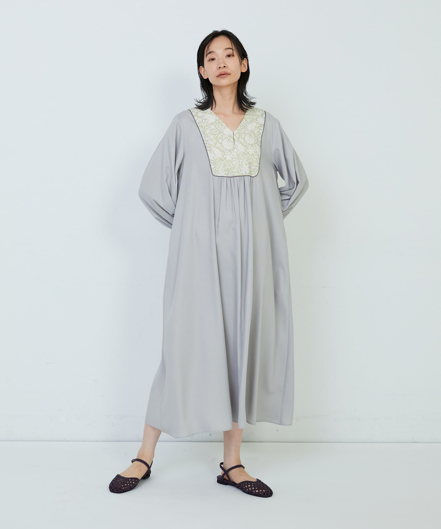 【ADIEU TRISTESSE】｜2BUY10%OFF・3BUY20%OFF｜インポートプリントワンピース 詳細画像 パープル系その他 7