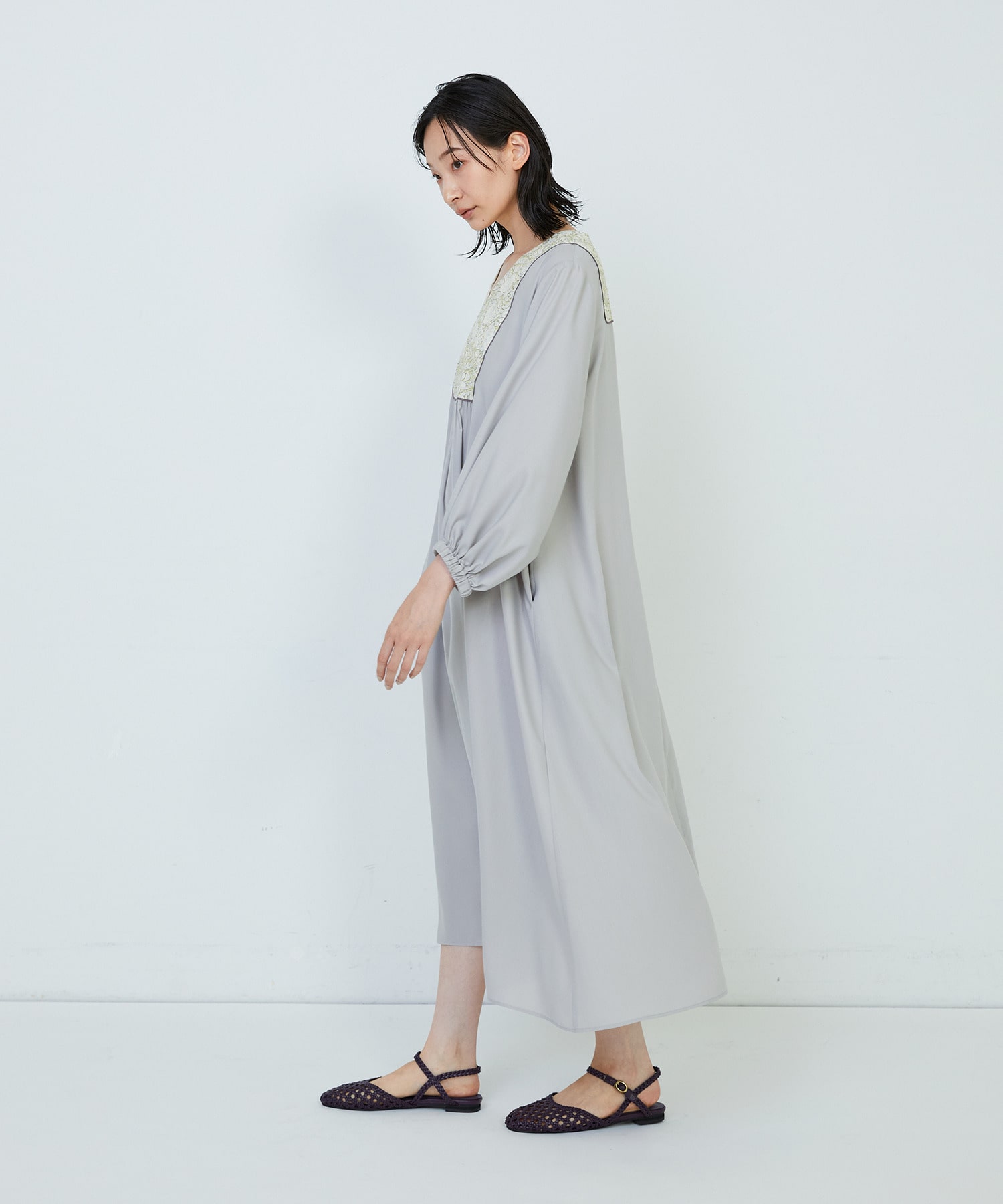 【ADIEU TRISTESSE】｜2BUY10%OFF・3BUY20%OFF｜インポートプリントワンピース 詳細画像 パープル系その他 8