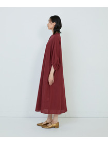 【ADIEU TRISTESSE】コットンリネンAラインワンピース 詳細画像 レッド 11