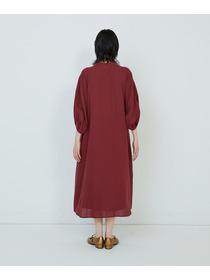 【ADIEU TRISTESSE】コットンリネンAラインワンピース 詳細画像 レッド 12