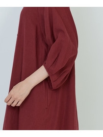 【ADIEU TRISTESSE】コットンリネンAラインワンピース 詳細画像 レッド 16