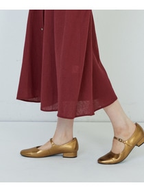 【ADIEU TRISTESSE】コットンリネンAラインワンピース 詳細画像 レッド 17