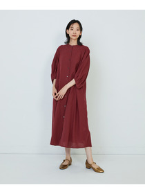 【ADIEU TRISTESSE】コットンリネンAラインワンピース 詳細画像 レッド 7