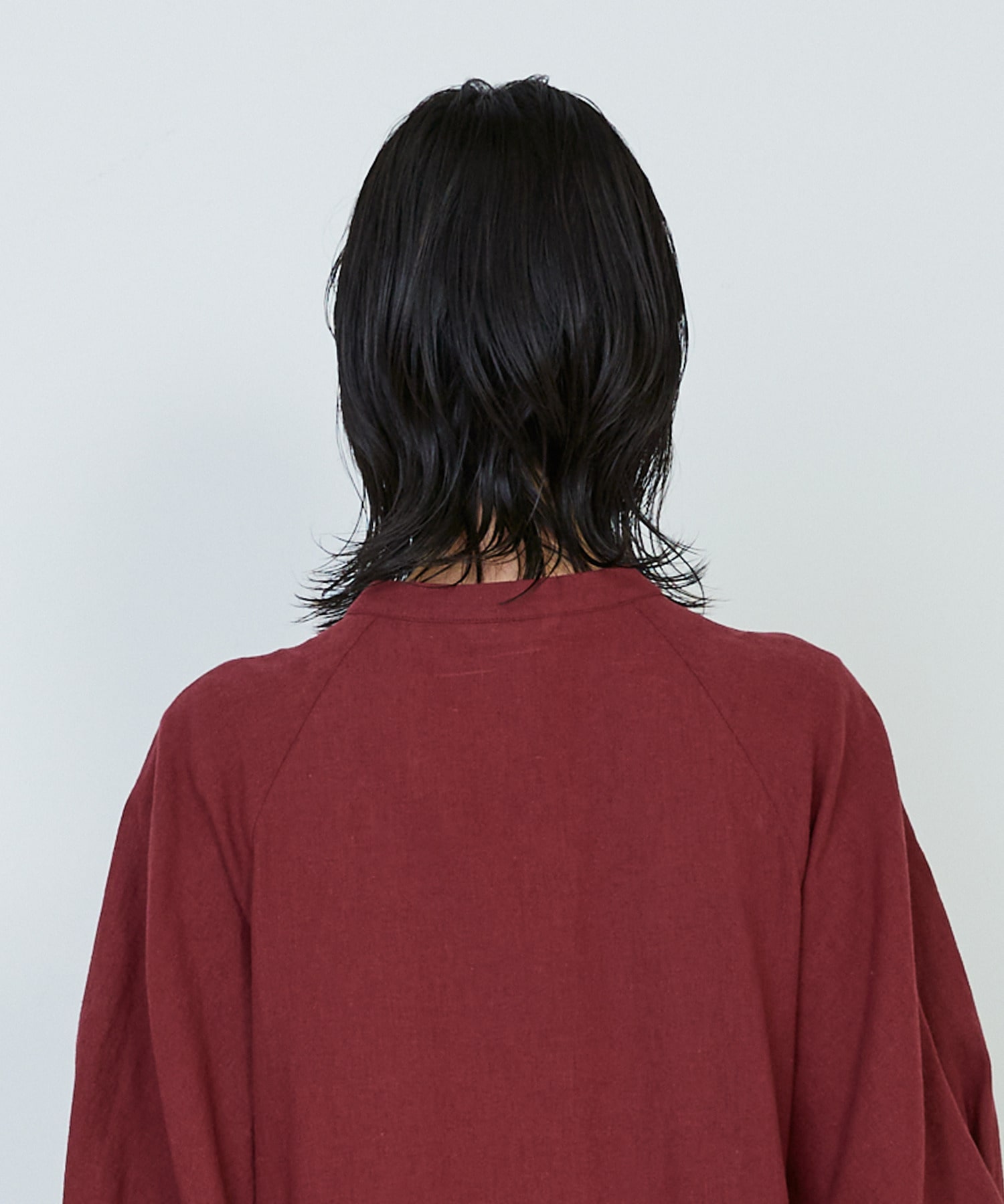 【ADIEU TRISTESSE】コットンリネンAラインワンピース 詳細画像 レッド 14