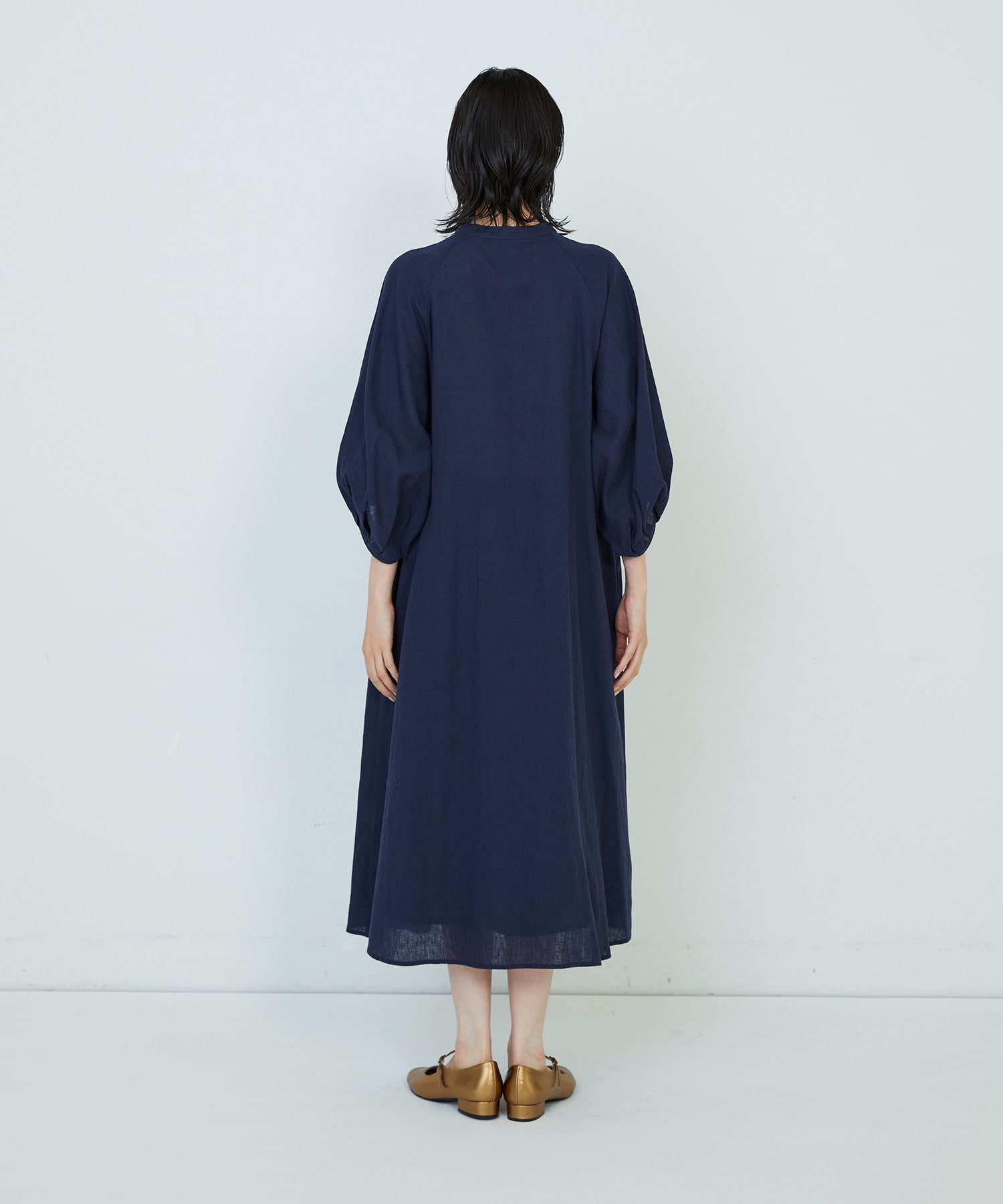 【ADIEU TRISTESSE】コットンリネンAラインワンピース 詳細画像 レッド 6