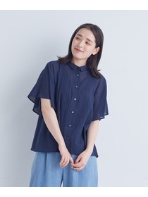 【ADIEU TRISTESSE】ベルスリーブシャツ 詳細画像 ブラック 19