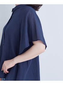 【ADIEU TRISTESSE】ベルスリーブシャツ 詳細画像 ブラック 25