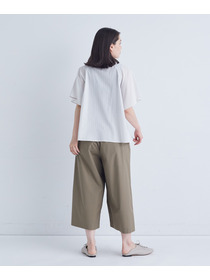 【ADIEU TRISTESSE】ベルスリーブシャツ 詳細画像 ブラック 3