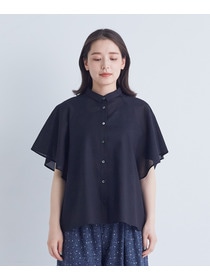 【ADIEU TRISTESSE】ベルスリーブシャツ 詳細画像 ブラック 32