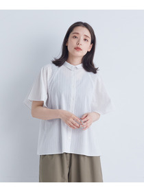 【ADIEU TRISTESSE】ベルスリーブシャツ 詳細画像 ブラック 4