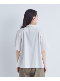 【ADIEU TRISTESSE】ベルスリーブシャツ 詳細画像 ブラック 7