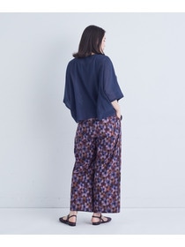 【ADIEU TRISTESSE】【2way】オフボディシルエットブラウス 詳細画像 ネイビー 17