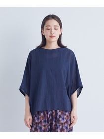 【ADIEU TRISTESSE】【2way】オフボディシルエットブラウス 詳細画像 ネイビー 19