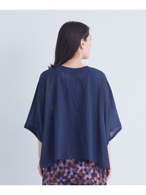 【ADIEU TRISTESSE】【2way】オフボディシルエットブラウス 詳細画像 ネイビー 24