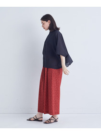 【ADIEU TRISTESSE】【2way】オフボディシルエットブラウス 詳細画像 ネイビー 27