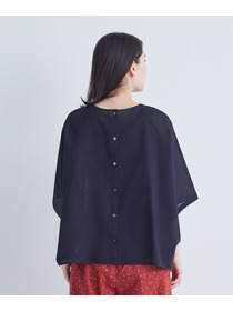 【ADIEU TRISTESSE】【2way】オフボディシルエットブラウス 詳細画像 ネイビー 31