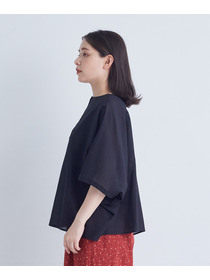 【ADIEU TRISTESSE】【2way】オフボディシルエットブラウス 詳細画像 ネイビー 33