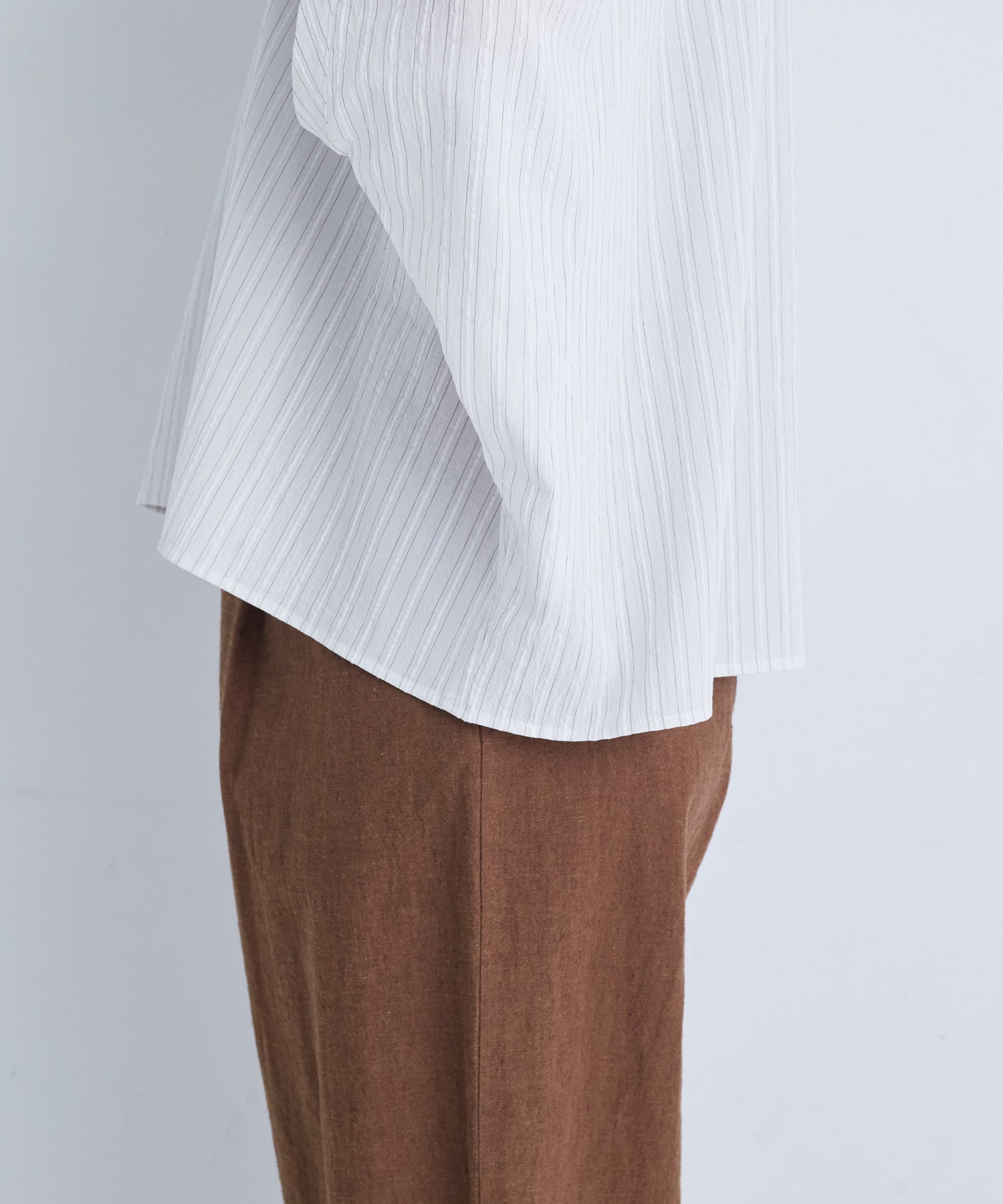 【ADIEU TRISTESSE】【2way】オフボディシルエットブラウス 詳細画像 ネイビー 13