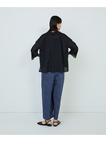 【ADIEU TRISTESSE】◆インドレースカラーブラウス 詳細画像 ブラック 10