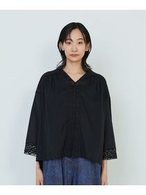 【ADIEU TRISTESSE】◆インドレースカラーブラウス 詳細画像 ブラック 11