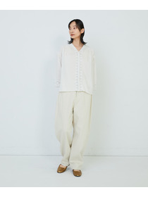 【ADIEU TRISTESSE】◆インドレースカラーブラウス 詳細画像 ブラック 14