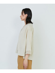 【ADIEU TRISTESSE】◆インドレースカラーブラウス 詳細画像 ブラック 5