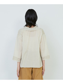 【ADIEU TRISTESSE】◆インドレースカラーブラウス 詳細画像 ブラック 6