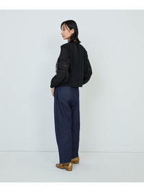 【ADIEU TRISTESSE】｜2BUY10%OFF・3BUY20%OFF｜インドレースピンタックブラウス 詳細画像 オフホワイト 3