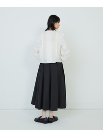 【ADIEU TRISTESSE】｜2BUY10%OFF・3BUY20%OFF｜インドレースピンタックブラウス 詳細画像 オフホワイト 9