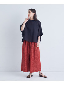 【ADIEU TRISTESSE】｜2BUY10%OFF・3BUY20%OFF｜リーフプリントパンツ 詳細画像 レッド系その他 3