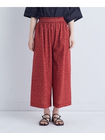 【ADIEU TRISTESSE】｜2BUY10%OFF・3BUY20%OFF｜リーフプリントパンツ 詳細画像 レッド系その他 7