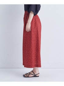 【ADIEU TRISTESSE】｜2BUY10%OFF・3BUY20%OFF｜リーフプリントパンツ 詳細画像 レッド系その他 8