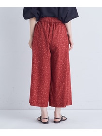 【ADIEU TRISTESSE】｜2BUY10%OFF・3BUY20%OFF｜リーフプリントパンツ 詳細画像 レッド系その他 9