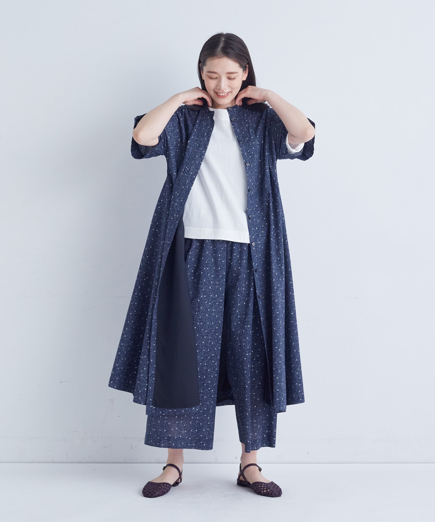 【ADIEU TRISTESSE】｜2BUY10%OFF・3BUY20%OFF｜リーフプリントパンツ 詳細画像 レッド系その他 12