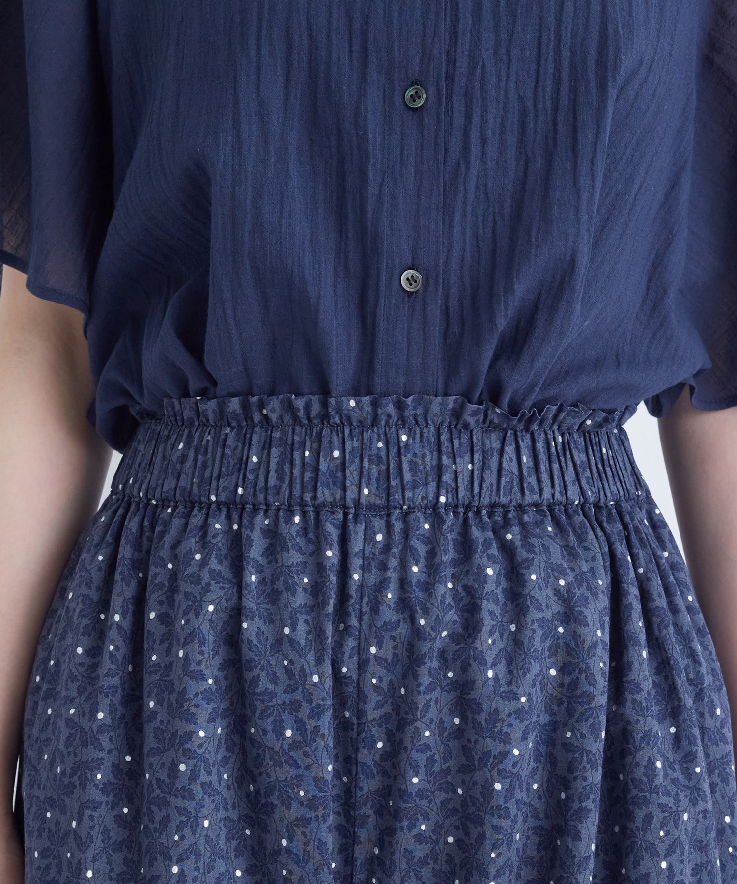 【ADIEU TRISTESSE】｜2BUY10%OFF・3BUY20%OFF｜リーフプリントパンツ 詳細画像 レッド系その他 16