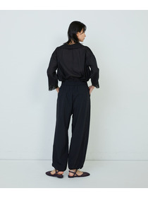 【ADIEU TRISTESSE】ナイロンイージーパンツ 詳細画像 ブラック 10