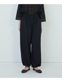 【ADIEU TRISTESSE】ナイロンイージーパンツ 詳細画像 ブラック 11