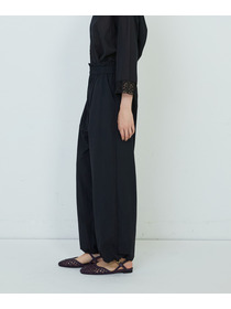 【ADIEU TRISTESSE】ナイロンイージーパンツ 詳細画像 ブラック 12