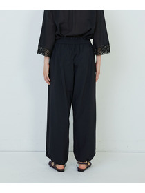 【ADIEU TRISTESSE】ナイロンイージーパンツ 詳細画像 ブラック 13