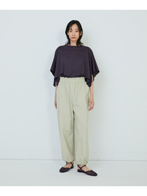 【ADIEU TRISTESSE】ナイロンイージーパンツ 詳細画像 ブラック 14