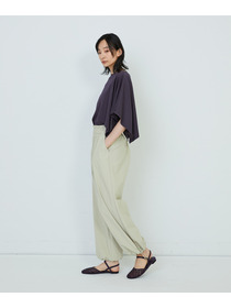 【ADIEU TRISTESSE】ナイロンイージーパンツ 詳細画像 ブラック 15