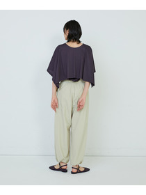 【ADIEU TRISTESSE】ナイロンイージーパンツ 詳細画像 ブラック 16