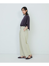 【ADIEU TRISTESSE】ナイロンイージーパンツ 詳細画像 ブラック 21