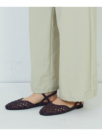 【ADIEU TRISTESSE】ナイロンイージーパンツ 詳細画像 ブラック 29