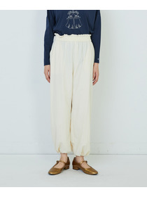 【ADIEU TRISTESSE】ナイロンイージーパンツ 詳細画像 ブラック 5