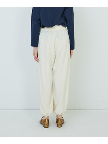 【ADIEU TRISTESSE】ナイロンイージーパンツ 詳細画像 ブラック 7