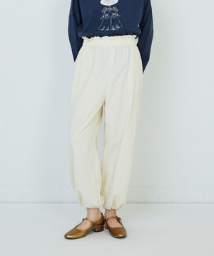 【ADIEU TRISTESSE】ナイロンイージーパンツ 詳細画像 オフホワイト 1